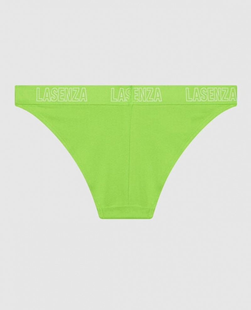 Women's La Senza High Leg Cheeky Panty Underwear Light Green | bPmvWKPd