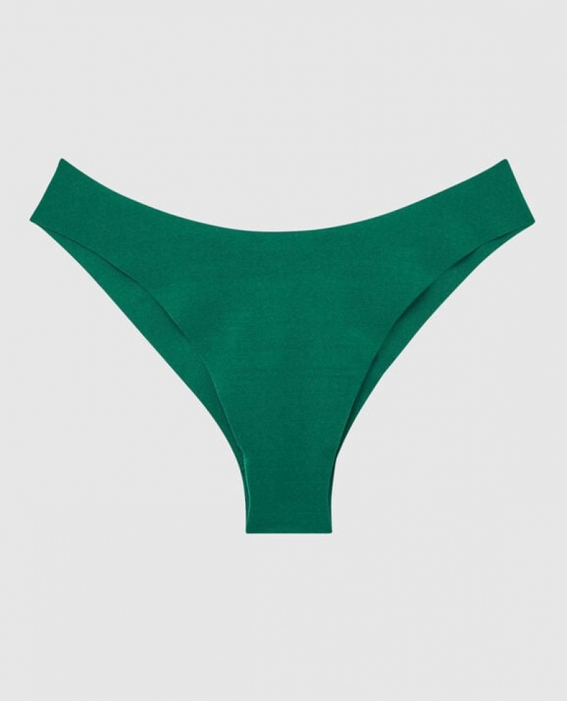 Women\'s La Senza High Leg Cheeky Panty Underwear Green | C1h8nwPd