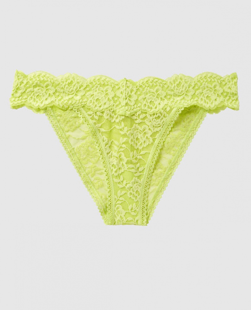 Women\'s La Senza High Leg Cheeky Panty Underwear Green | f5cbWWOA