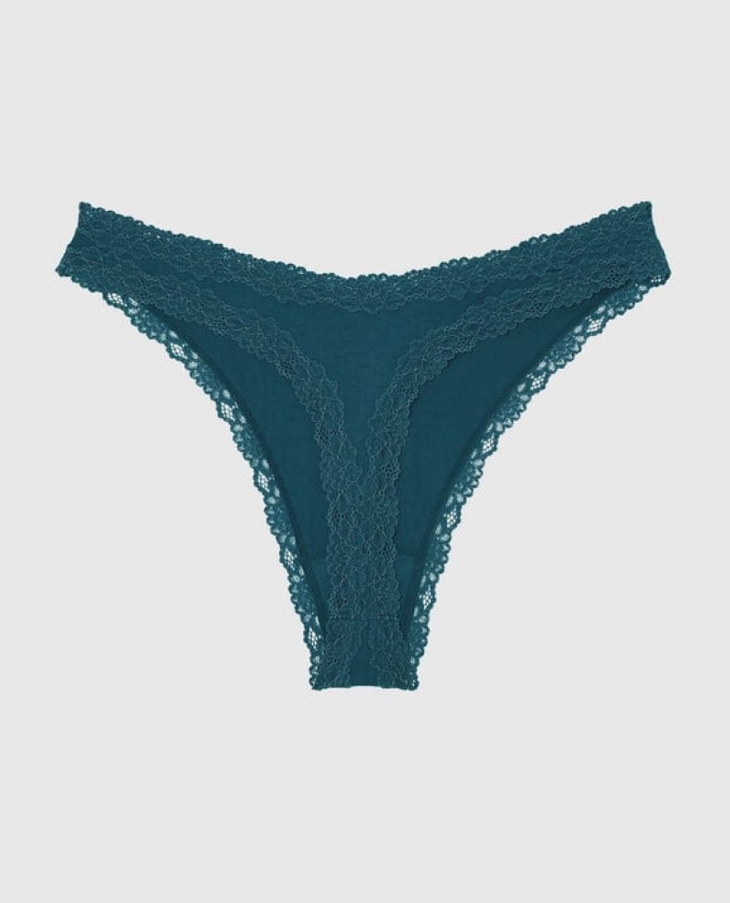 Women's La Senza High Leg Thong Panty Underwear Deep Dive | hGVFsmnG