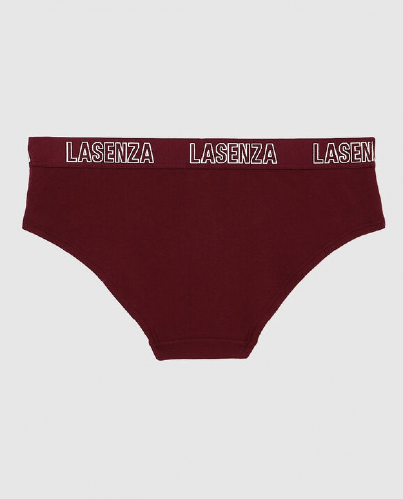 Women's La Senza Hipster Panty Underwear Red Burgundy | dHWEdIQY