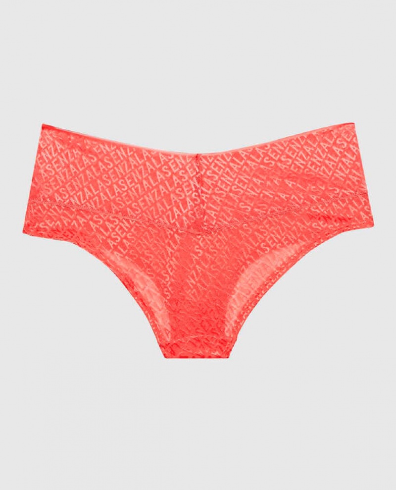 Women's La Senza Hipster Panty Underwear Red | Mjt4mTnI