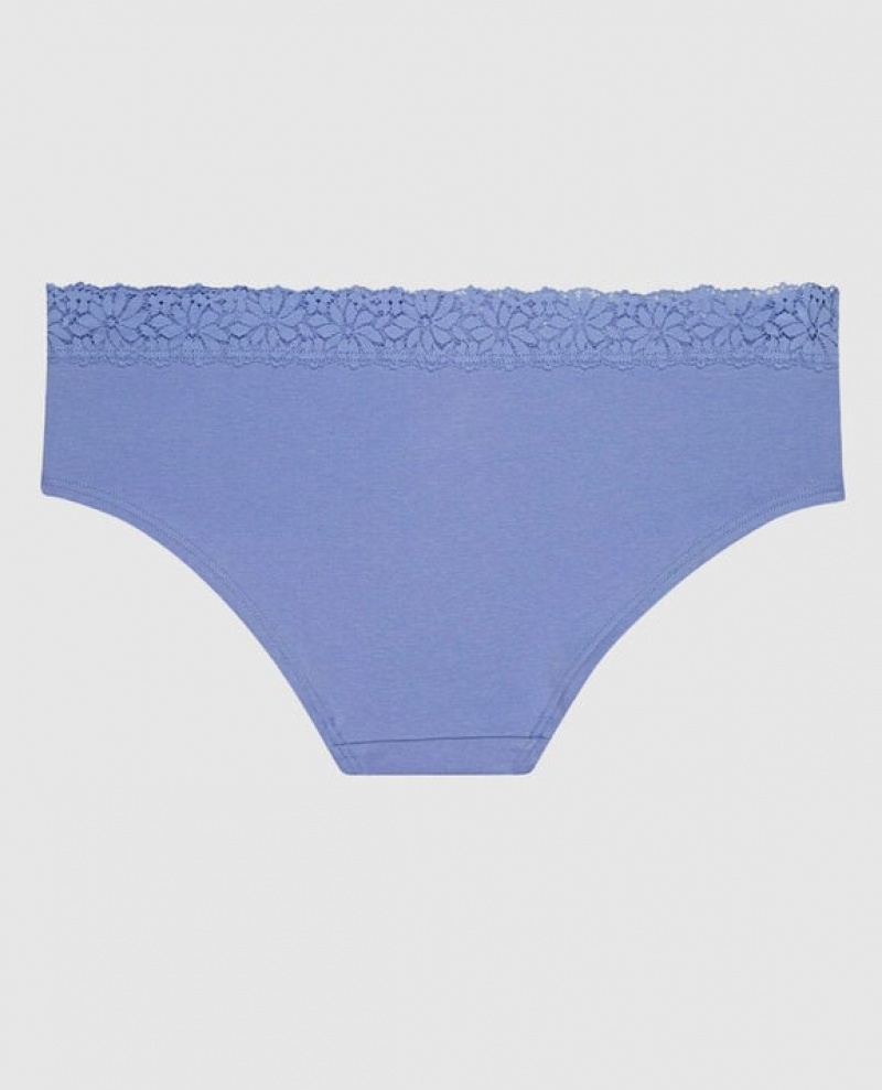 Women's La Senza Hipster Panty Underwear Blue | lBrNso4H