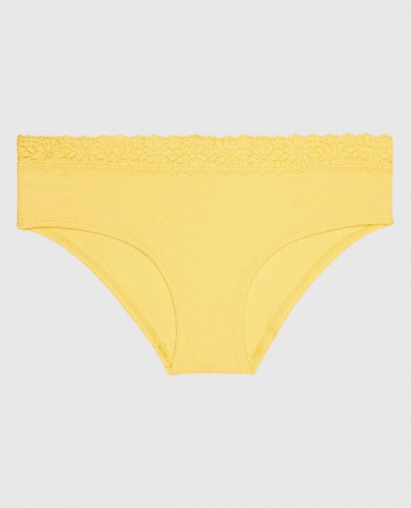 Women\'s La Senza Hipster Panty Underwear Cream | 5iB7XxVO