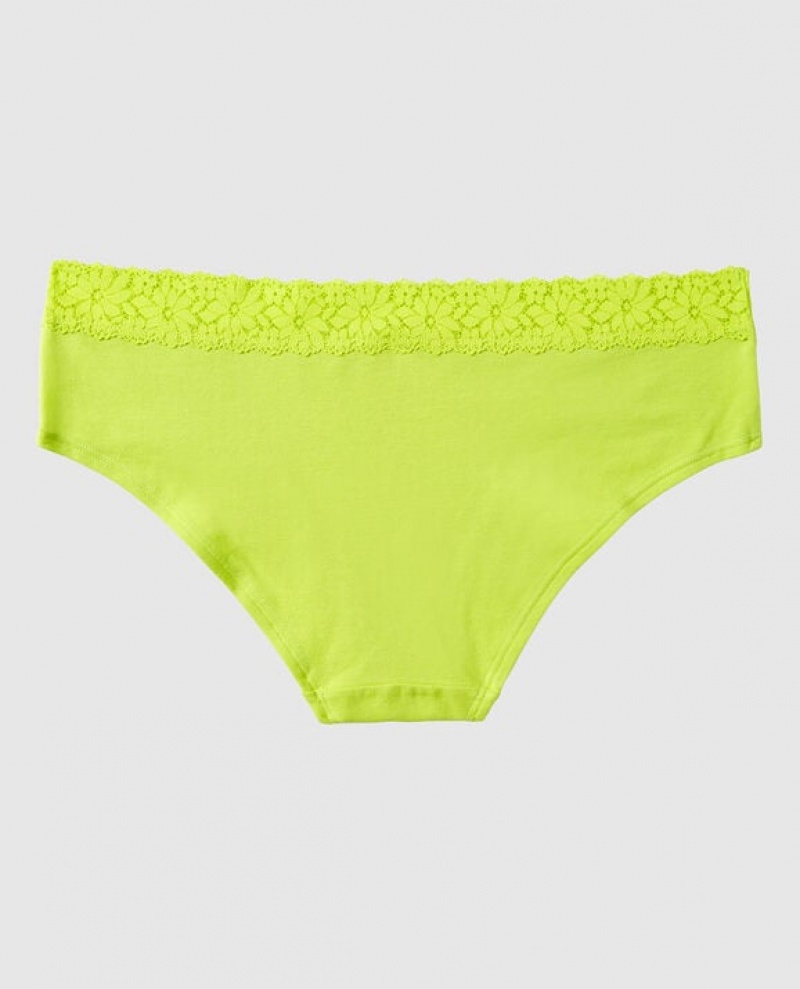 Women's La Senza Hipster Panty Underwear Limelight | 1I7UXpcR