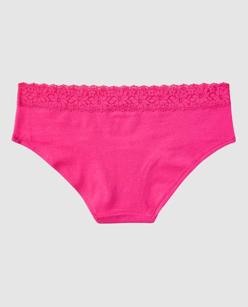 Women's La Senza Hipster Panty Underwear Pink | riayHfwt