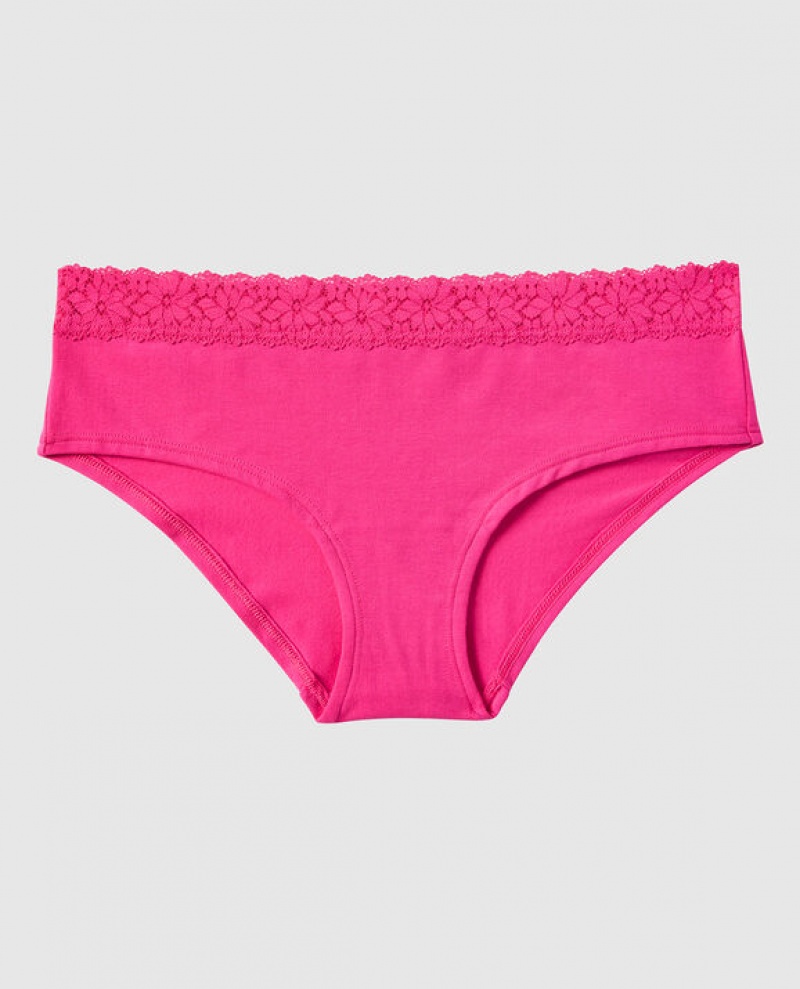 Women\'s La Senza Hipster Panty Underwear Pink | riayHfwt