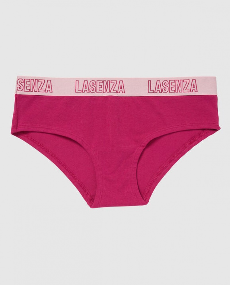 Women\'s La Senza Hipster Panty Underwear Fuchsia | GZC4hUqb