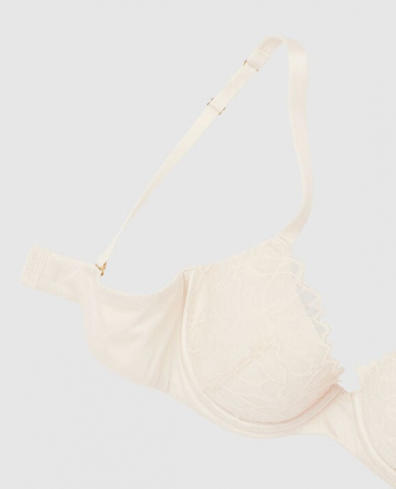 Women's La Senza Lightly Lined Full Coverage Bras Pearl | VN4aR8HL