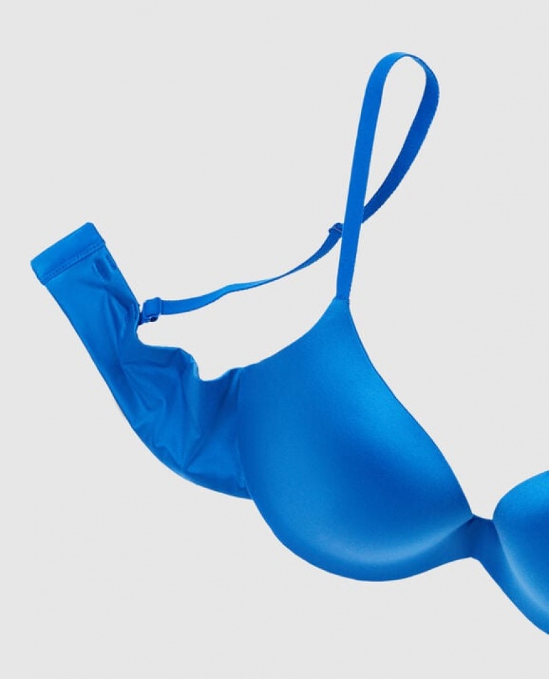 Women's La Senza Push Up Bras Deep Blue | HFnBuKx0