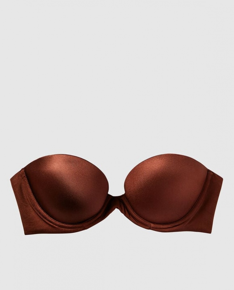 Women\'s La Senza Strapless Push Up Bras Andorra | HZrdrFp3