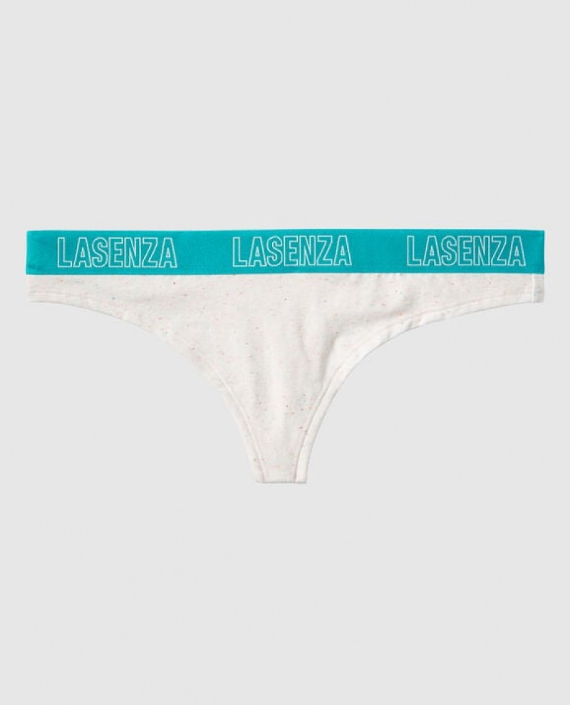 Women\'s La Senza Thong Panty Underwear Apres Ski Htr | MWyZLTRj